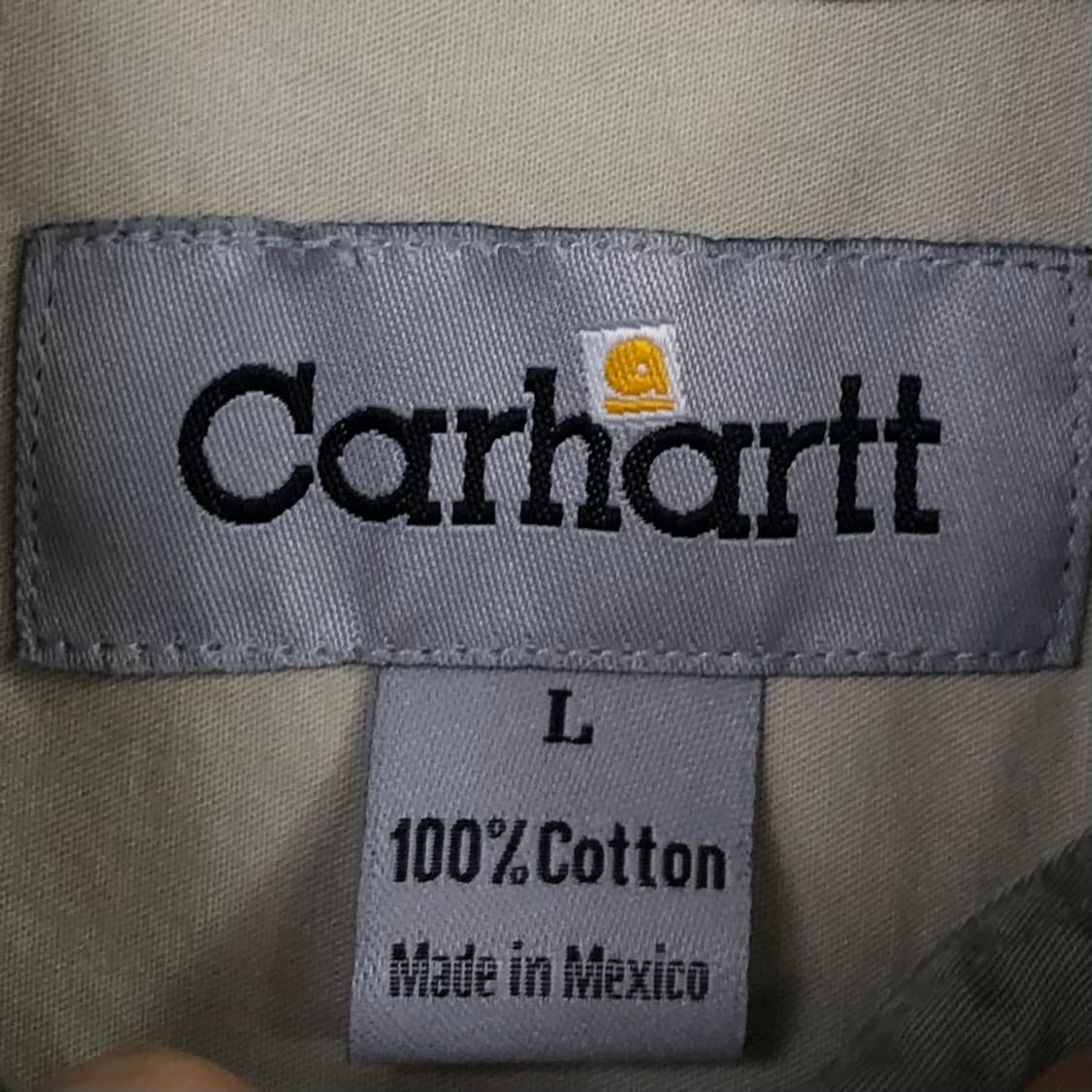 XL 칼하트 워크 셔츠 상품이미지3