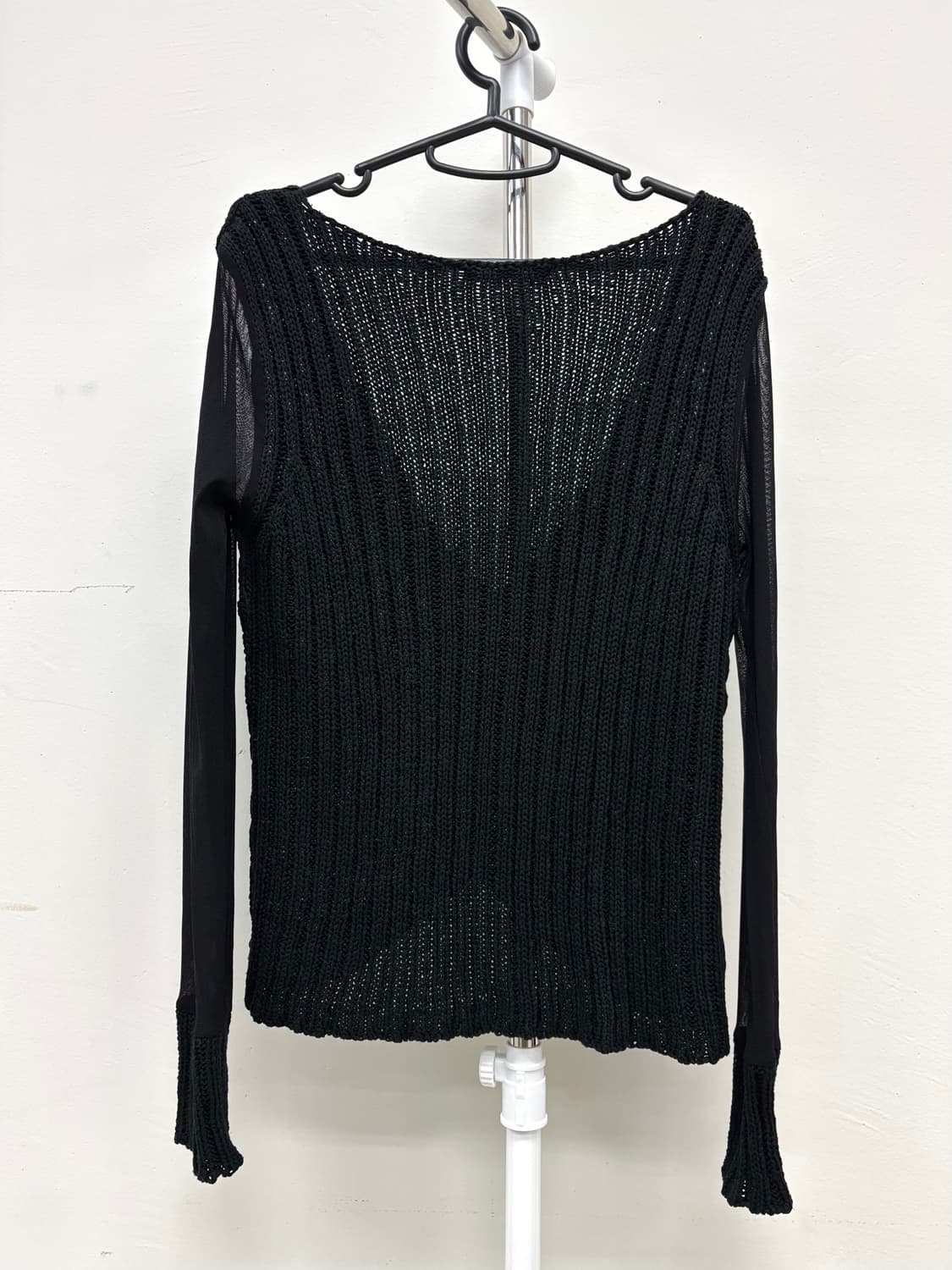 빈티지 블랙 크로셰 니트 상품이미지8