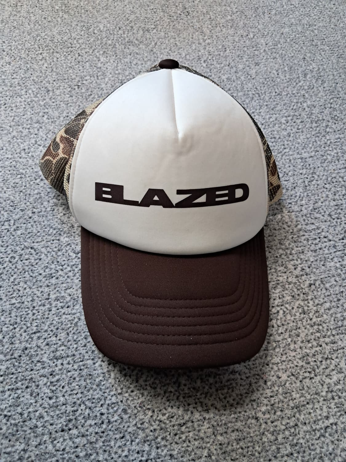 블레이즈드(BLAZED) 카모 메쉬캡 상품이미지1