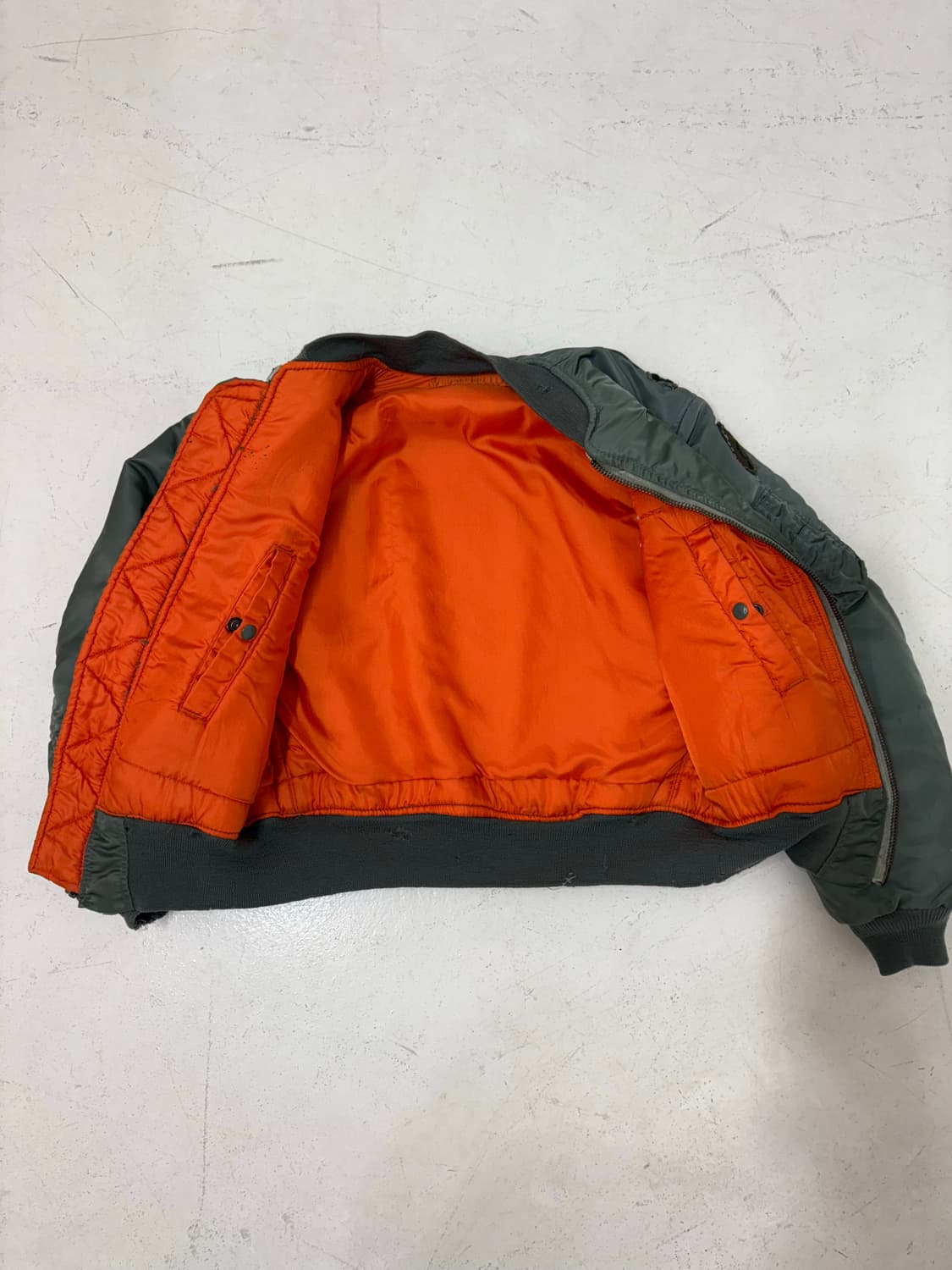 Rare!!! 60;s USAF MA-1 Flight Jacket. 상품이미지8