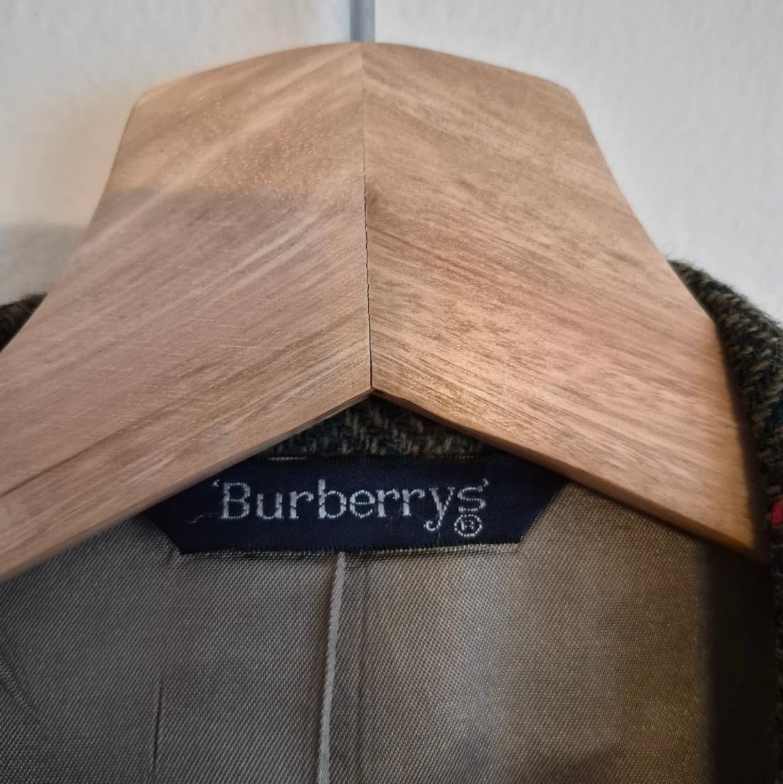 버버리 빈티지버버리 도네갈 트위드 헤링본 스포츠코트 자켓 XL 상품이미지8