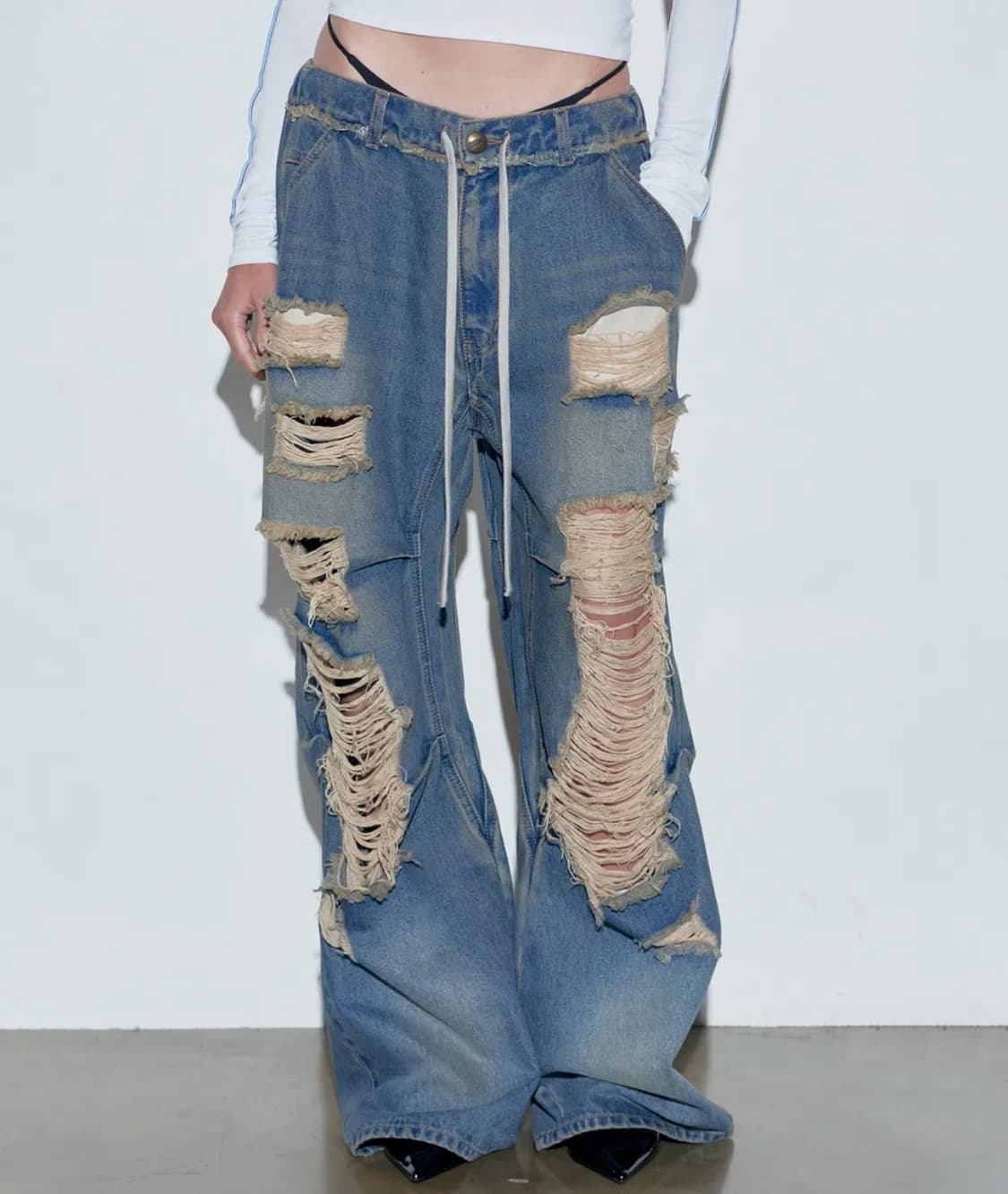 Sculptor 스컬프터 찢청 상품이미지1