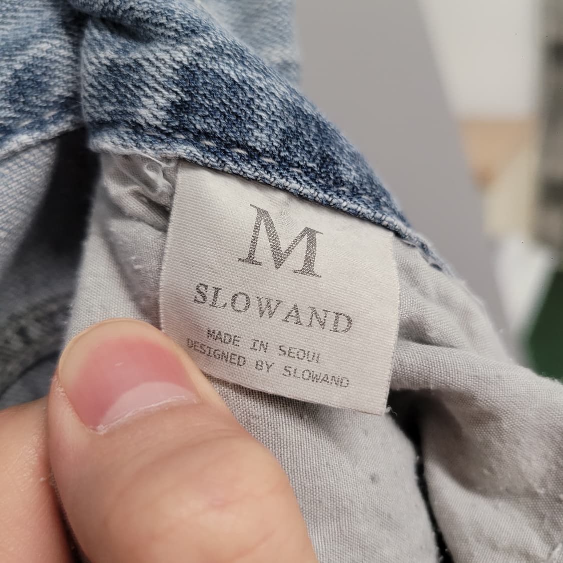 Slowand 슬로우앤드 와이드 데님 팬츠  상품이미지6