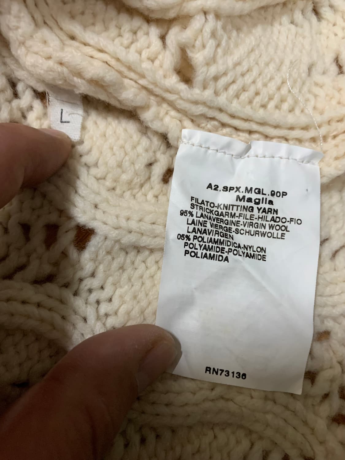 MAX MARA 스포트막스 by 막스마라 니트웨어(L 사이즈) 상품이미지8