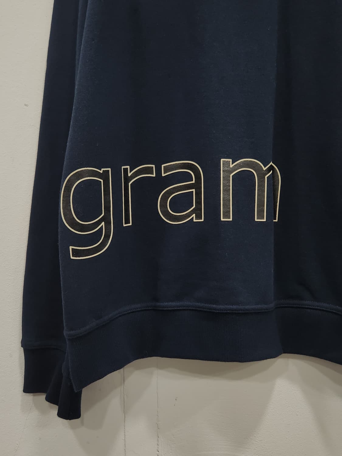 에피그램 네이비 프린팅 맨투맨 남성 L 105 상품이미지2