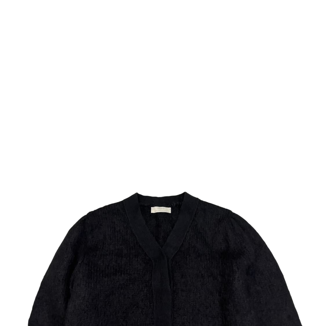 아모멘토 24fw 모헤어 크롭 가디건 상품이미지2