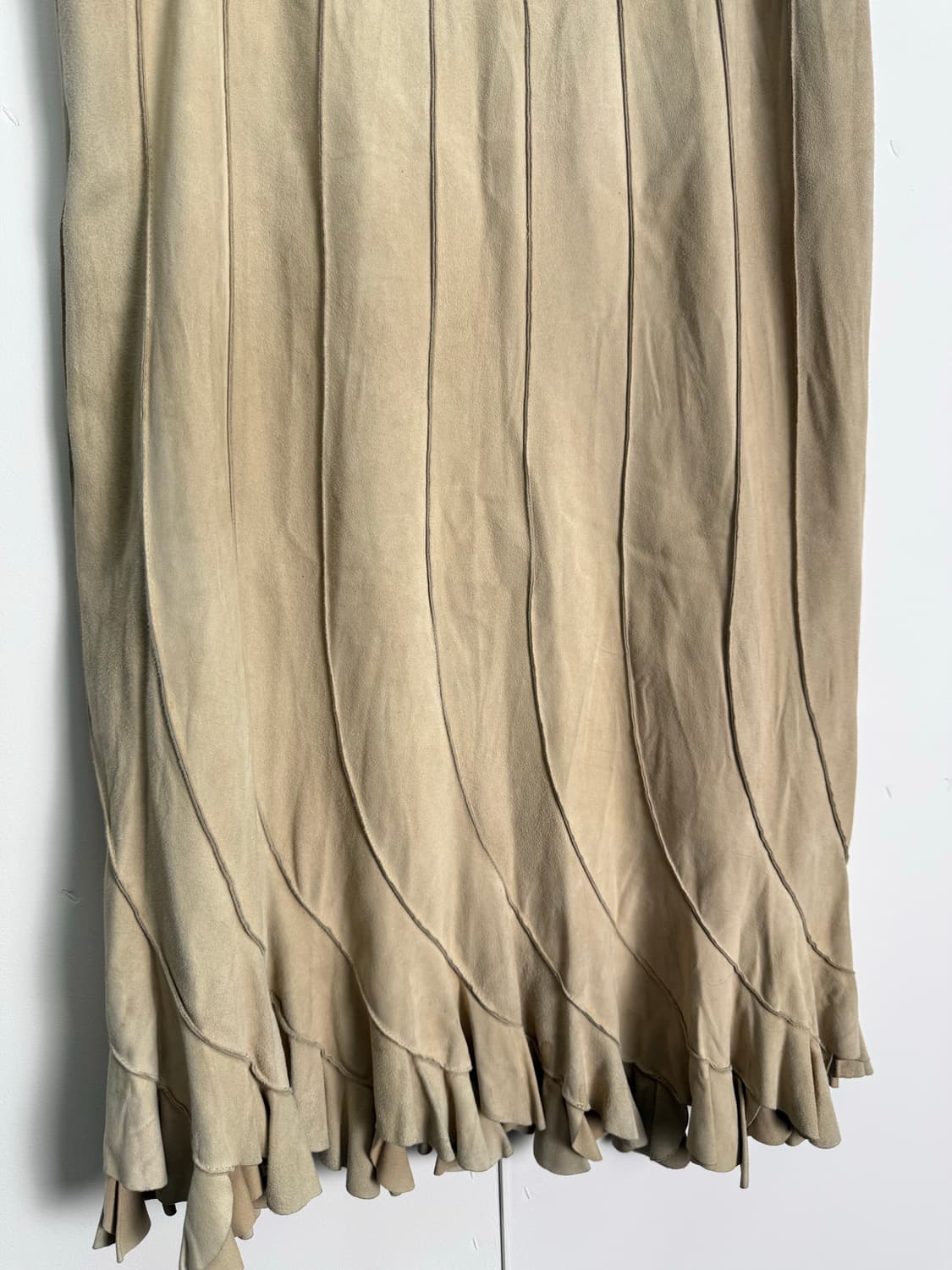 ermanno scervino 스웨이드 스커트 상품이미지5