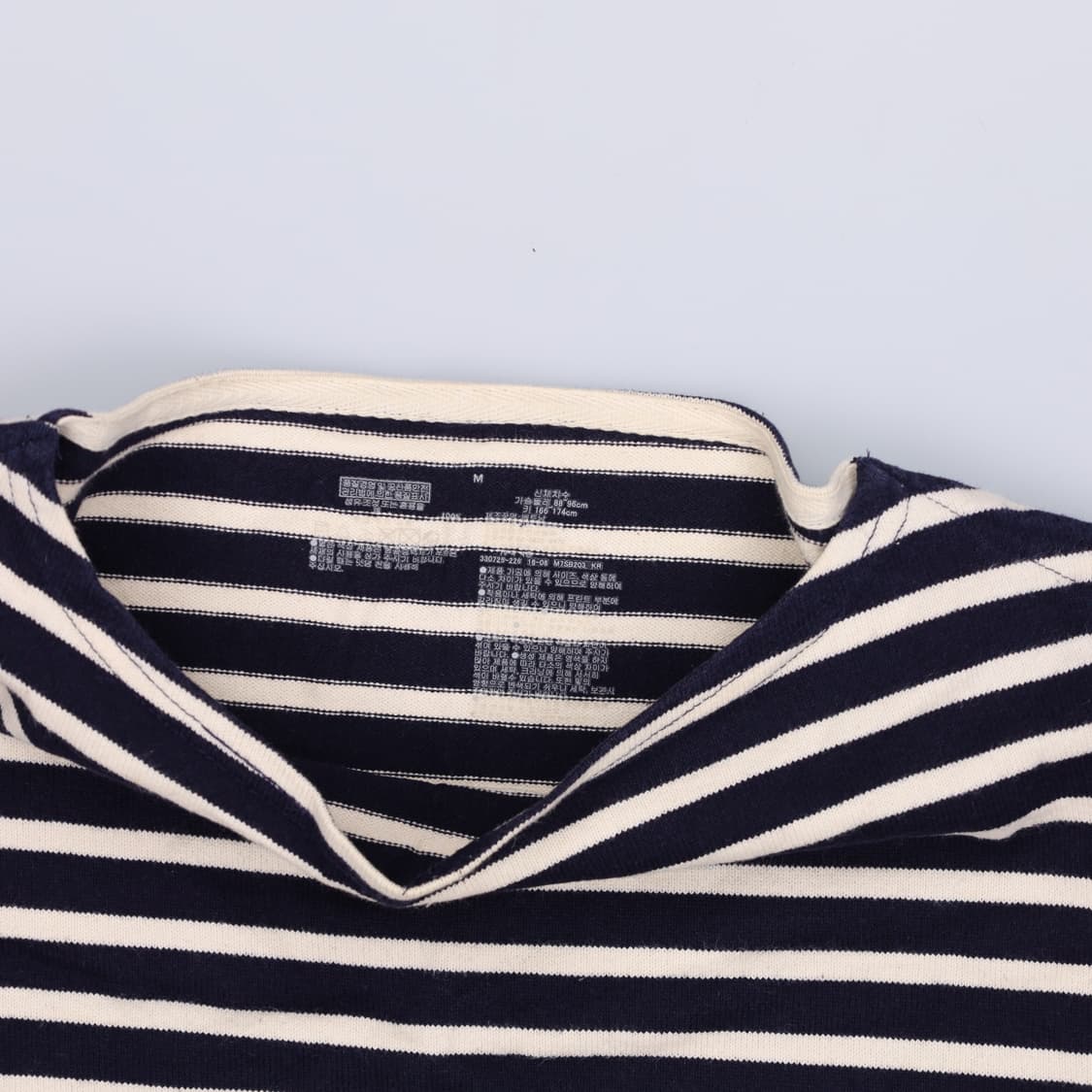 M 빈티지 스트라이프 긴팔티 0224H1 상품이미지4