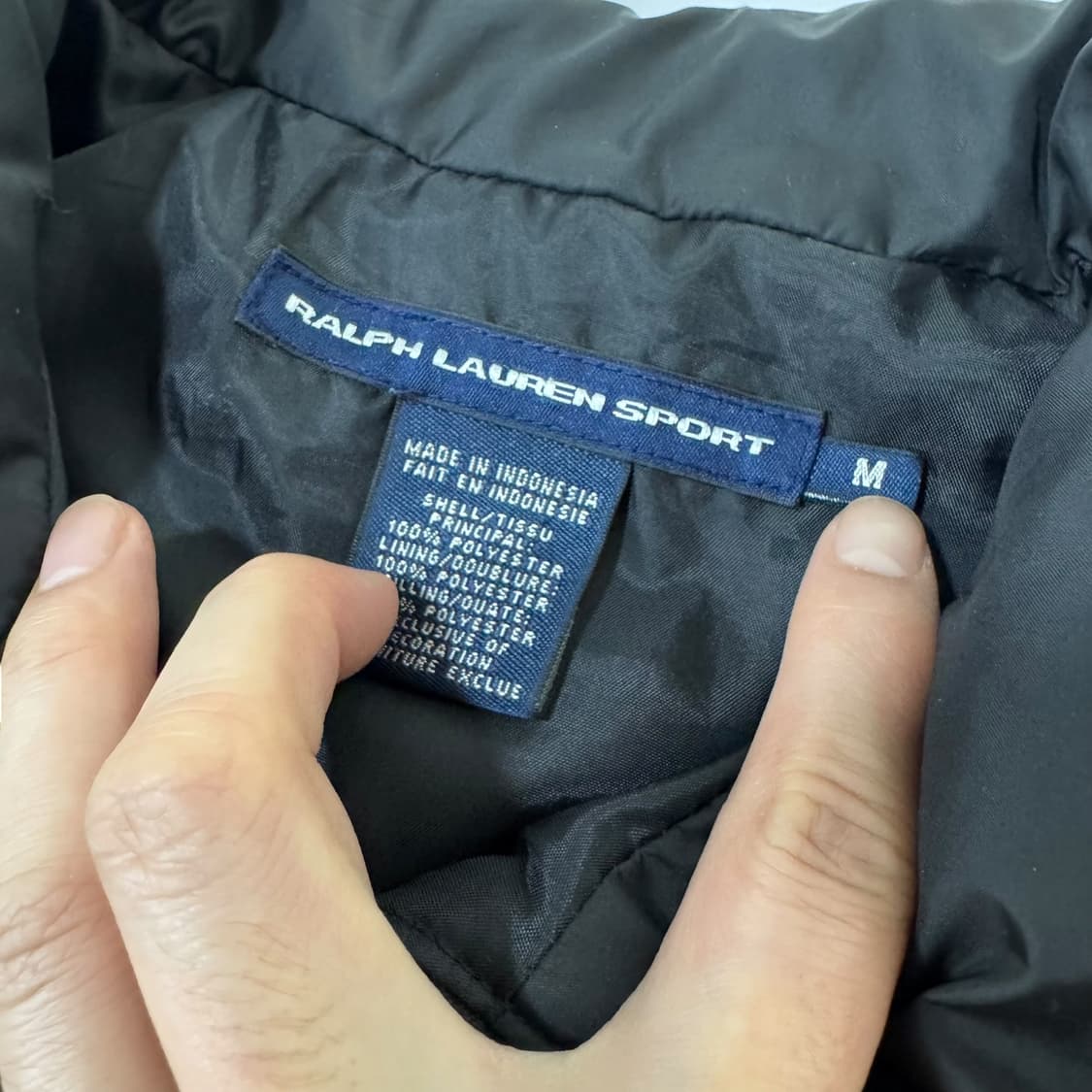 여성 폴로 랄프로렌 퀼팅 빅폴로니 자켓 상품이미지6