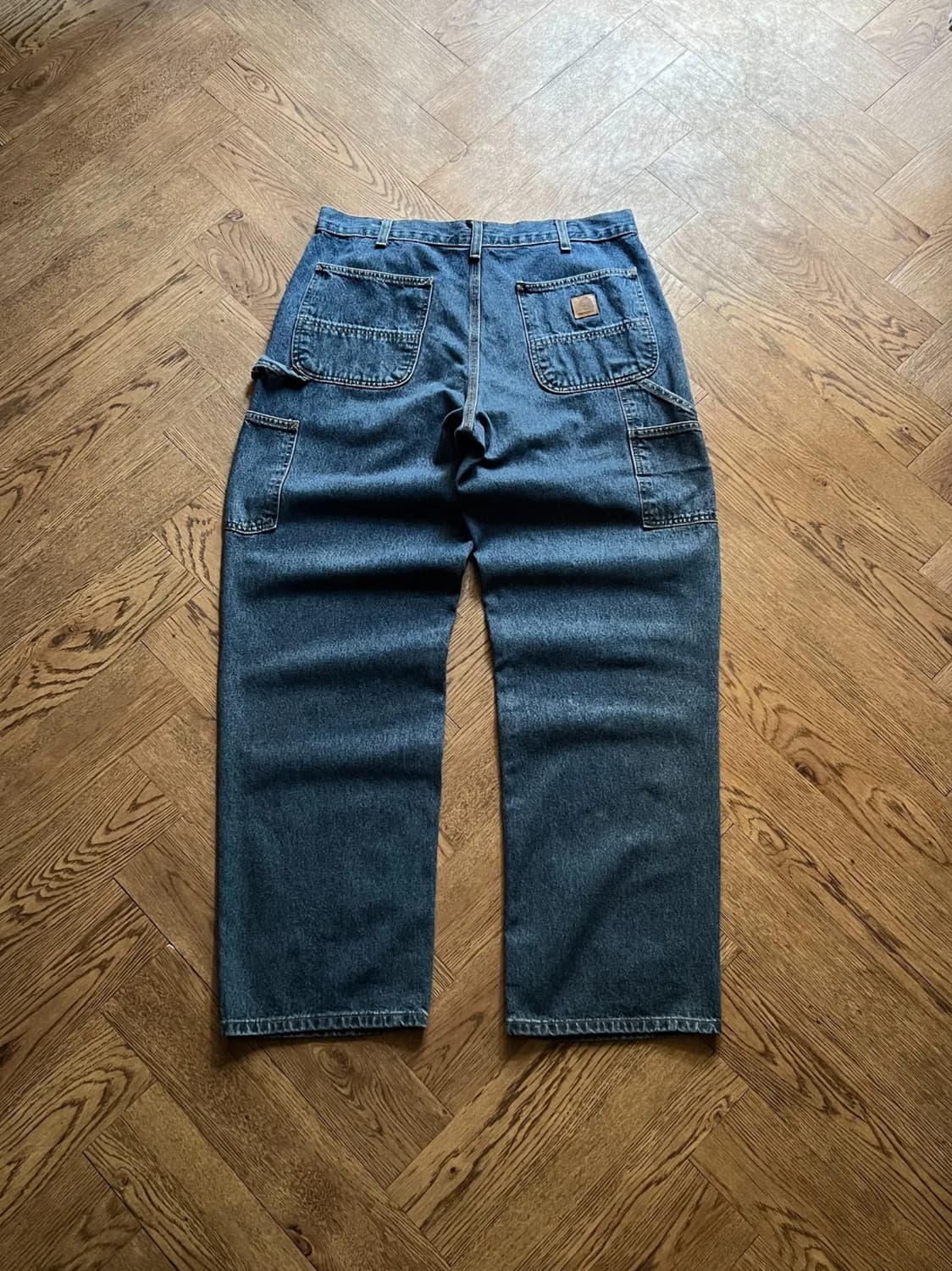 [35]칼하트 USA 싱글니 카펜터 워크 데님 팬츠 상품이미지1