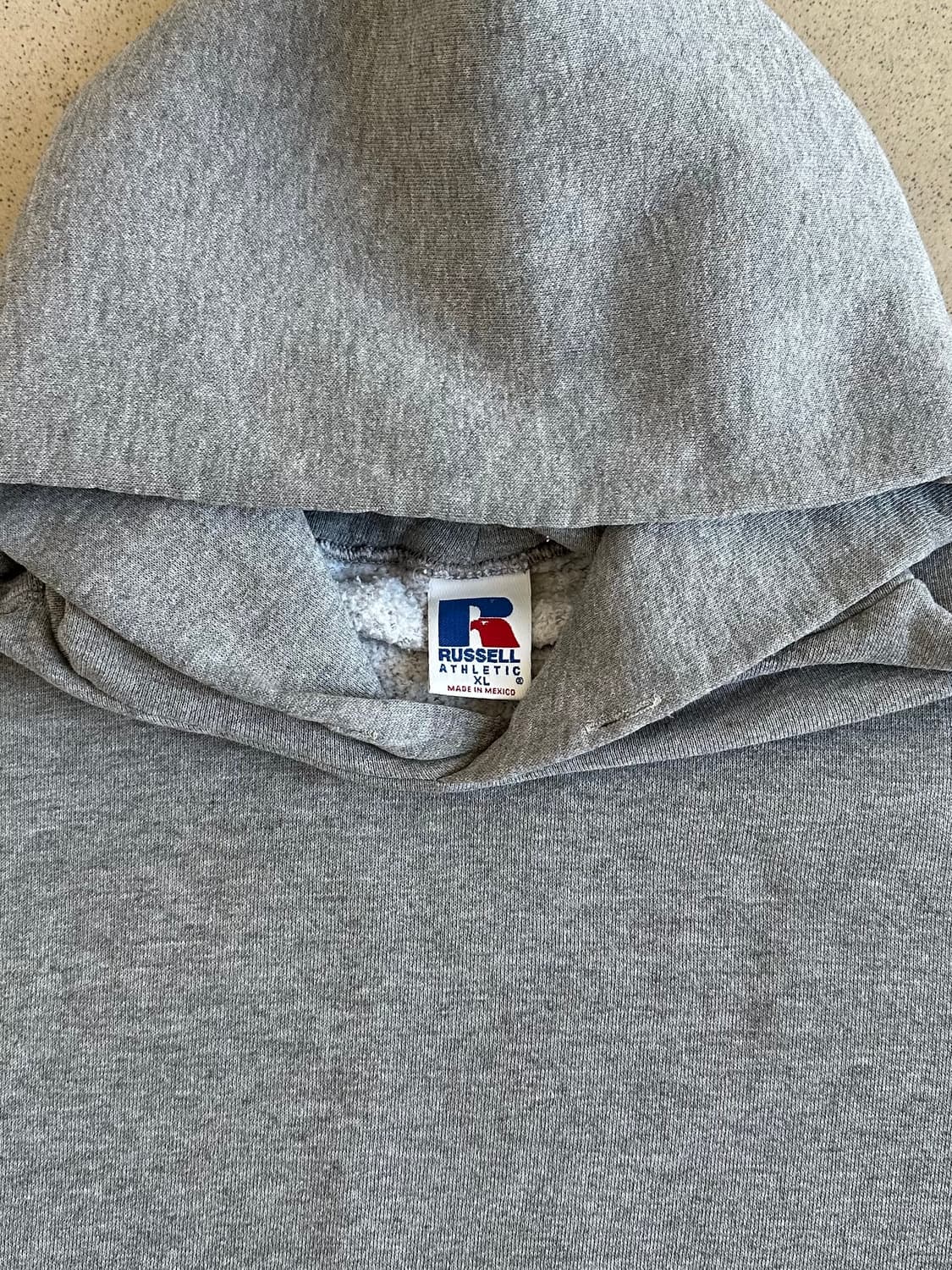 90s 빈티지 러셀 후드 그레이 XL 상품이미지6