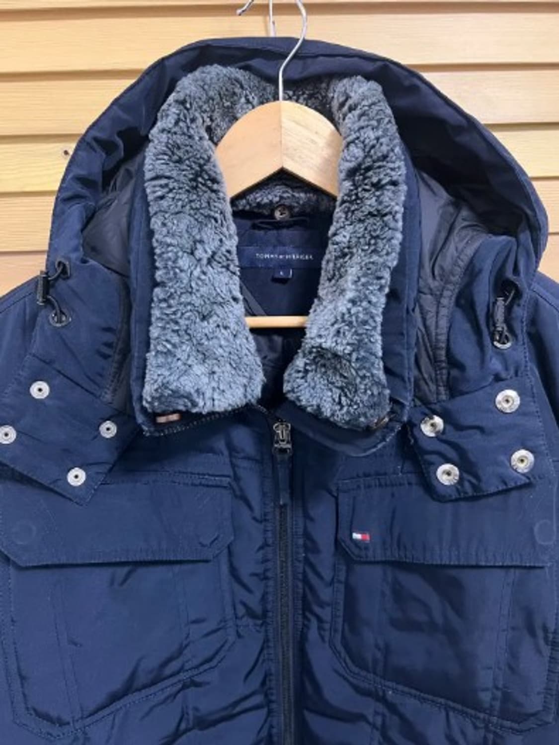 타미힐피거 남성 양털누빔다운패딩점퍼 L 상품이미지1