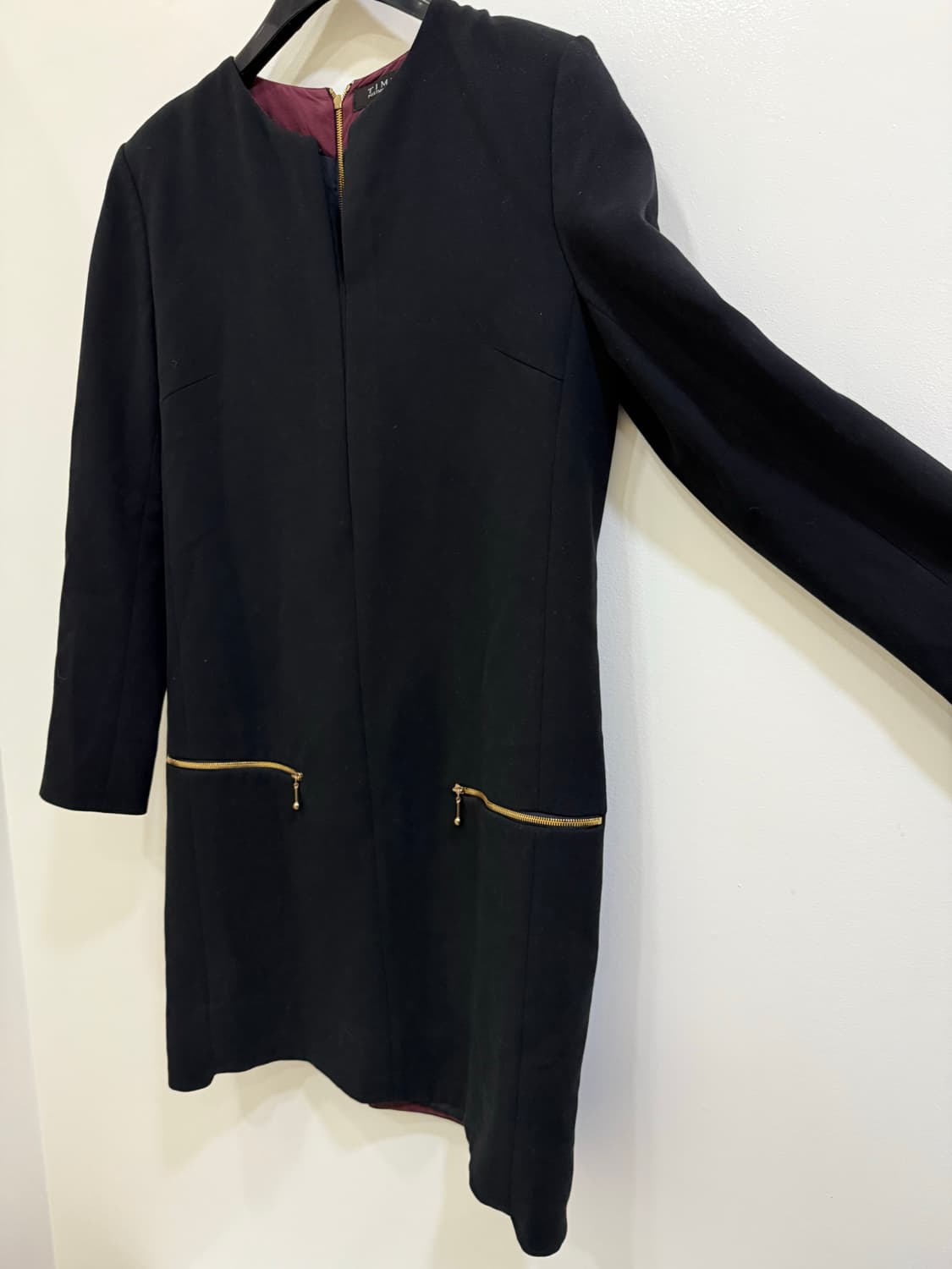 한섬 타임 time 블랙 원피스 정품 상품이미지2