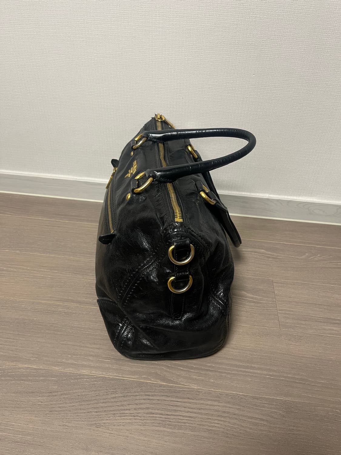 프라다 가죽 비텔로 샤인 토트백 상품이미지4