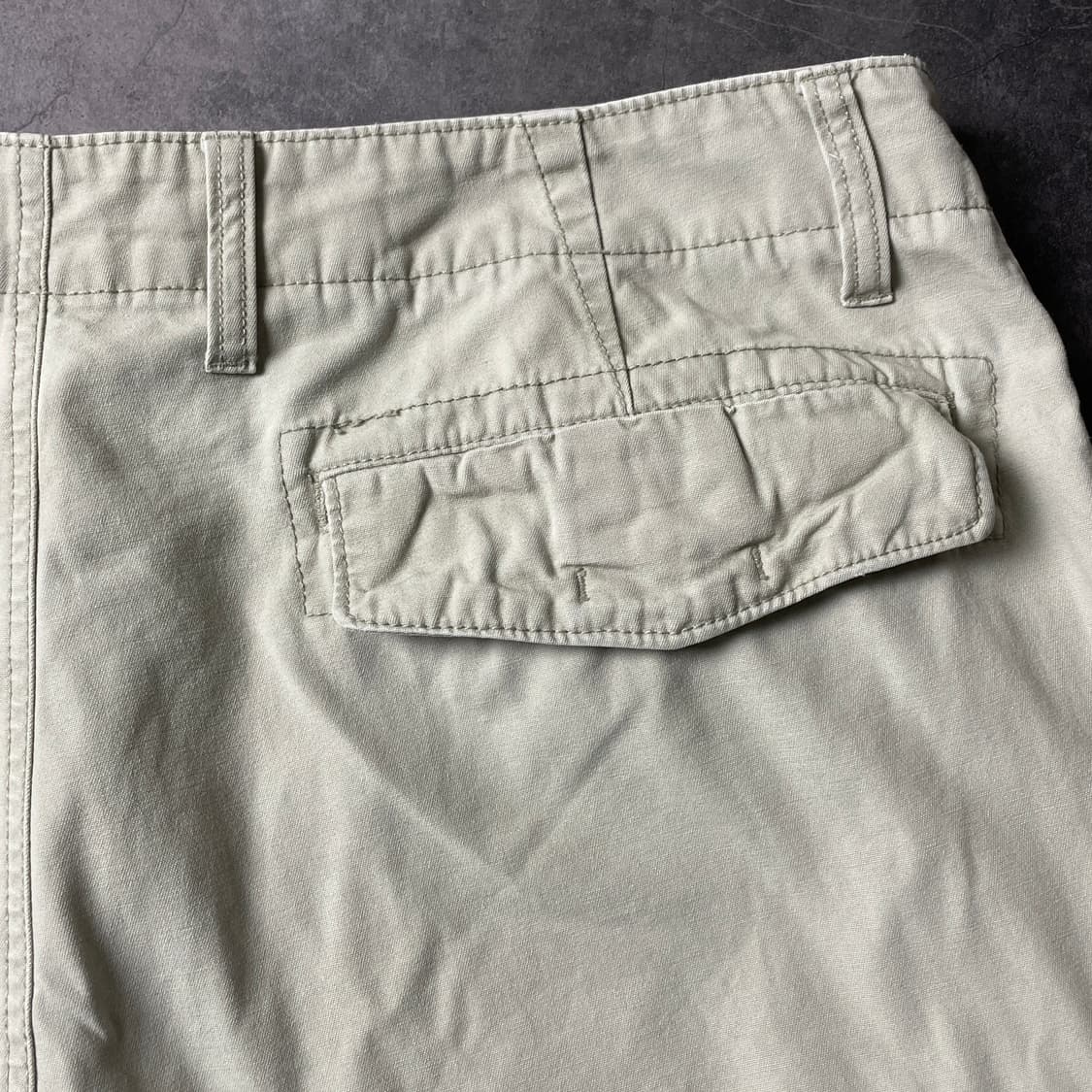 OLD NAVY 올드네이비 빈티지 아이보리 카고 하프 팬츠 A00784 상품이미지8