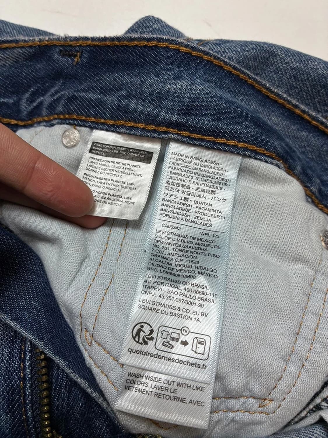 리바이스 555 00's 릴렉스 스트레이트 데님 PN9322 상품이미지7