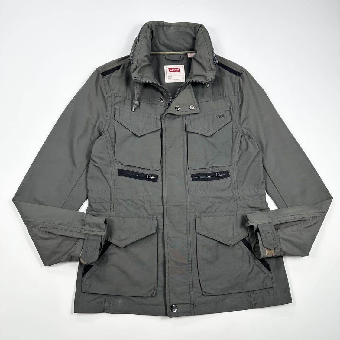 리바이스 오리지널 차콜 사파리 자켓 (S) 상품이미지2