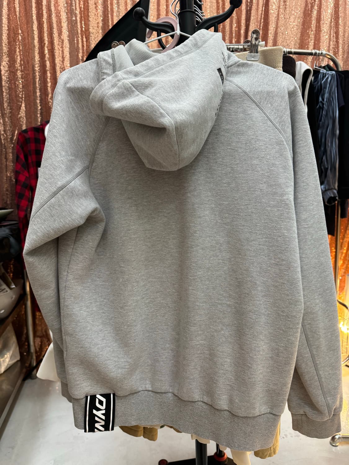 DYNAFIT 다이나핏 테크 집업 후드 (라이트 그레이) 상품이미지7