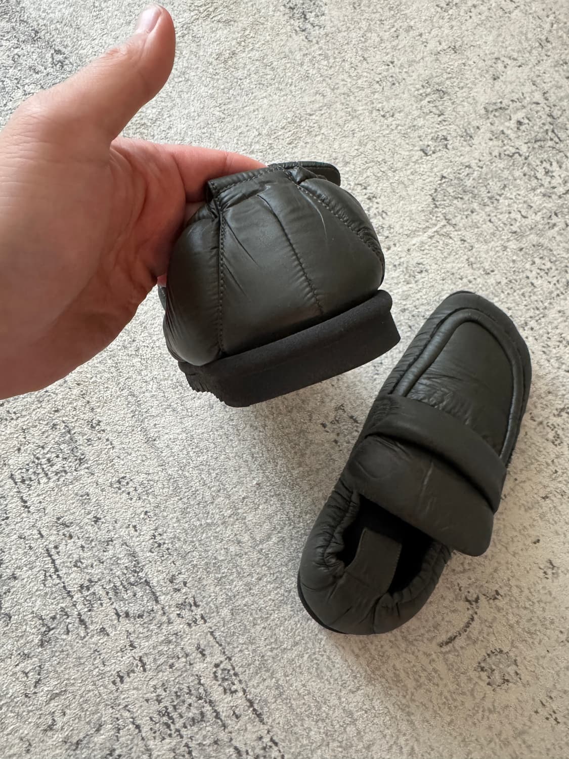 드리스 반 노튼 패디드 로퍼 그린 상품이미지3