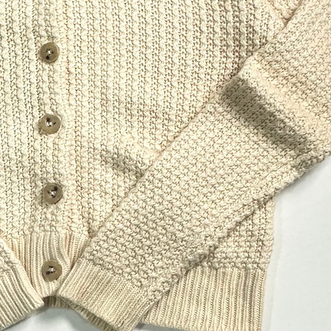 폴로 랄프로렌 퍼 카라 니트 가디건 상품이미지3