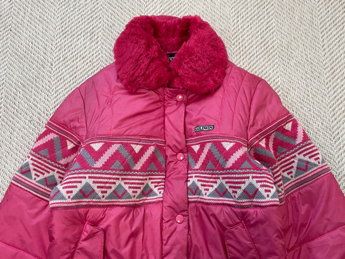 골드윈 노르딕 패턴 퍼카라 자켓 상품이미지2