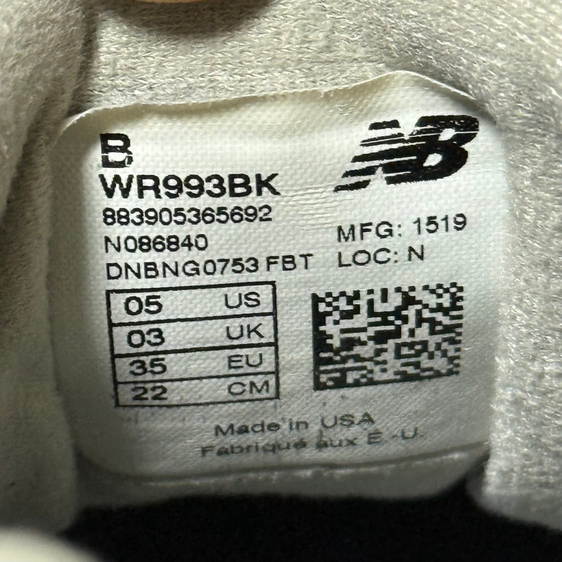 [정가 40만원] 뉴발란스 993 220 상품이미지10