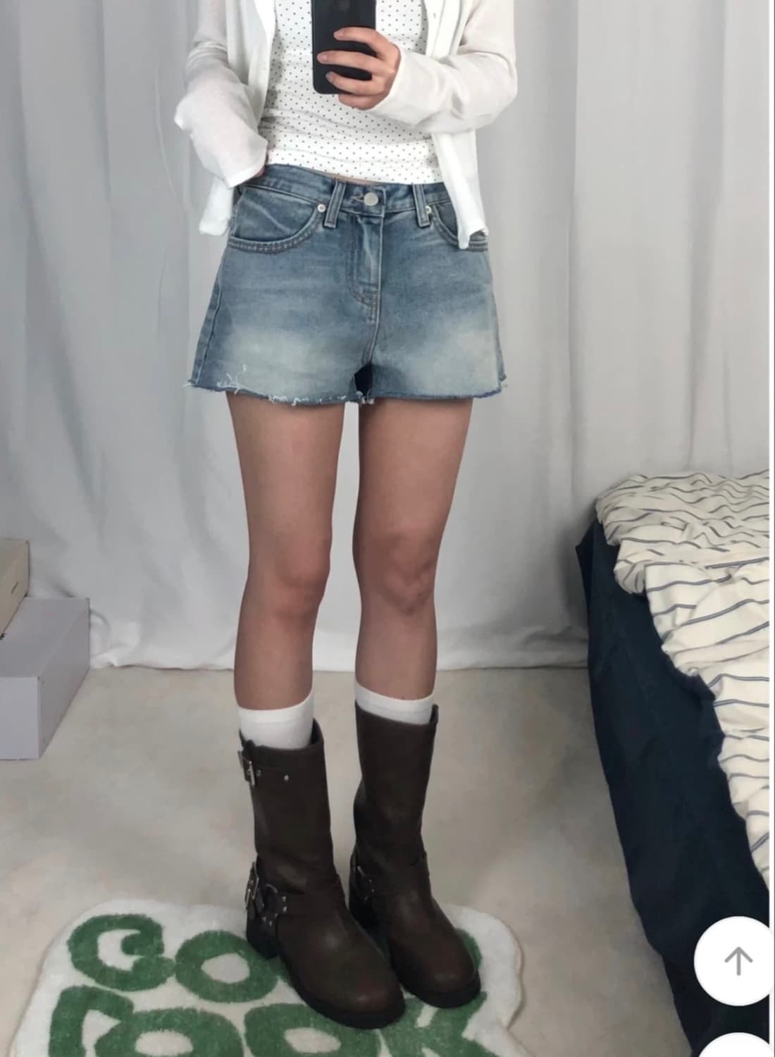 oot 중청 반바지 숏팬츠M 상품이미지1