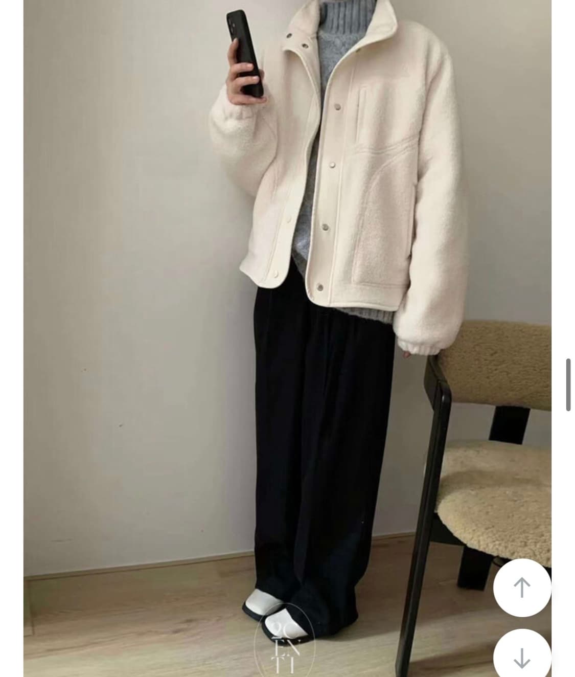 여성 플리스 후리스자켓 상품이미지4