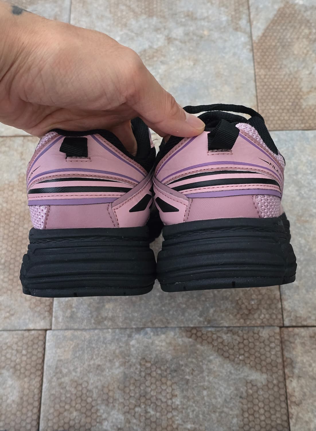 (230)휠라 인터런 핑크 블랙  상품이미지7