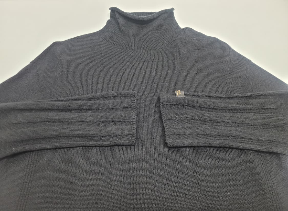 CC collect 씨씨콜렉트 울 캐시미어 터틀넥 니트 / 여 F 블랙 상품이미지3