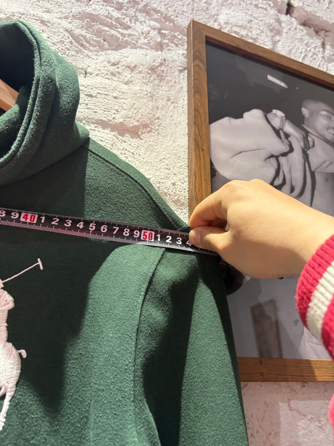 폴로 빅포니 프린팅 커스텀 후디 상품이미지8