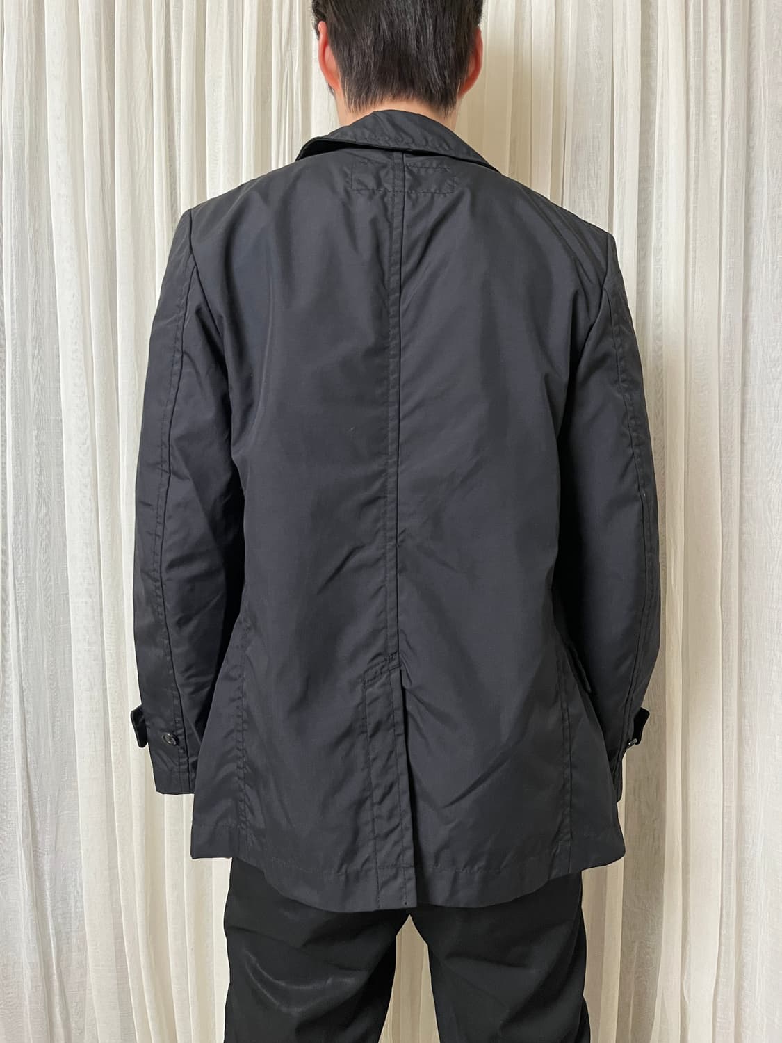 꼼데가르송 옴므 나일론 하프 더블코트 comme des garckns 상품이미지10