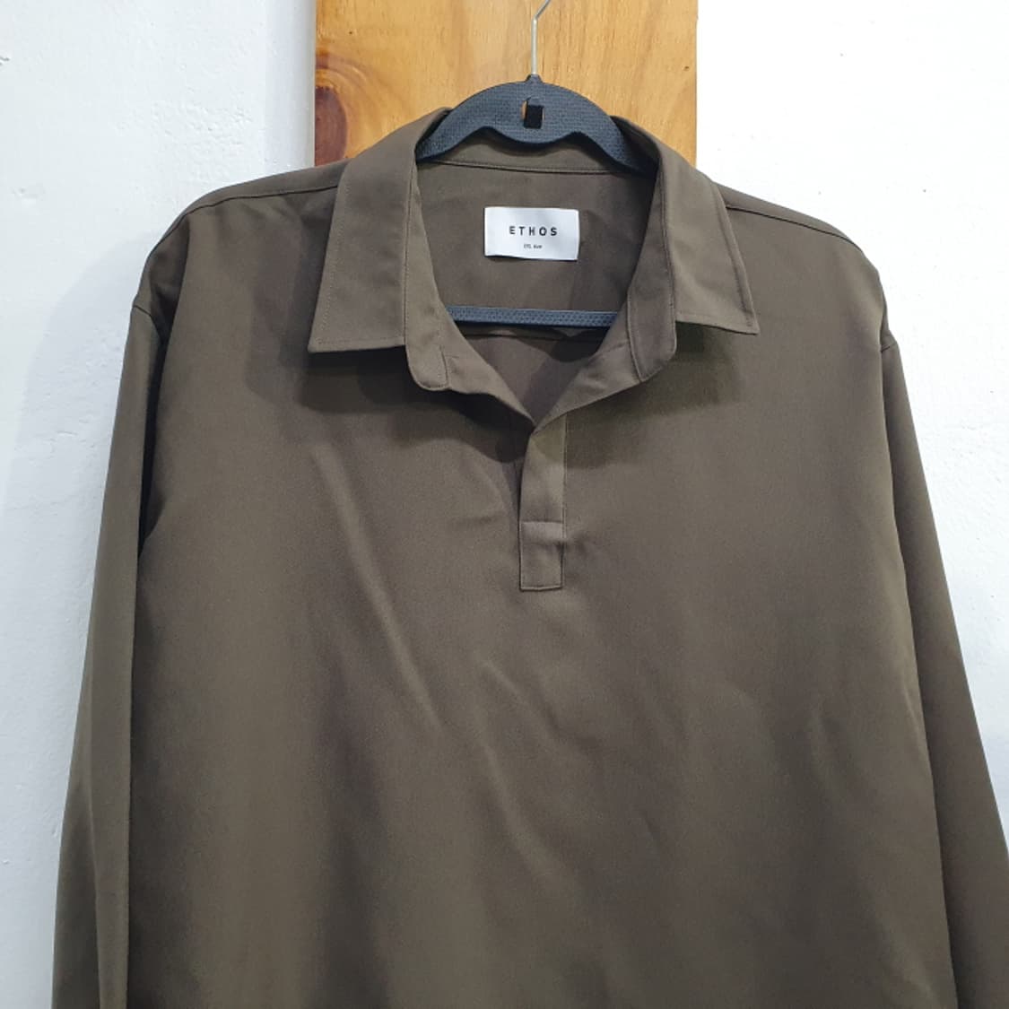 ETHOS 에토스 셔츠형 긴팔티(110) 상품이미지2