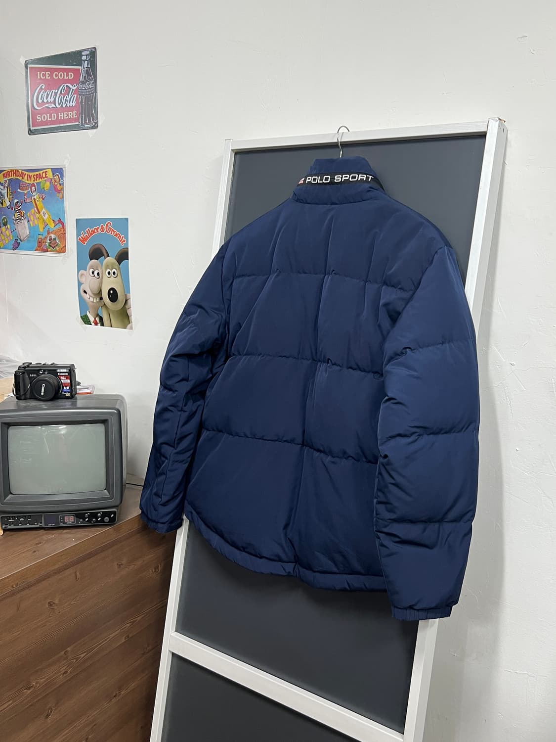 폴로 랄프로렌 오버핏 다운 숏 패딩 상품이미지2