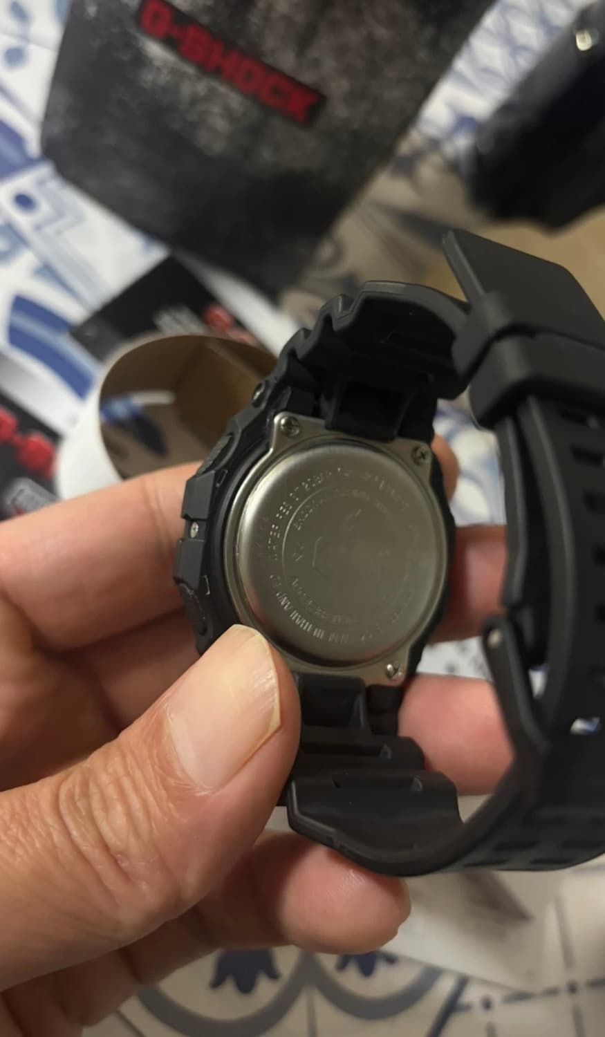 카시오 지샥 GBX-100-1DR모델 상품이미지6