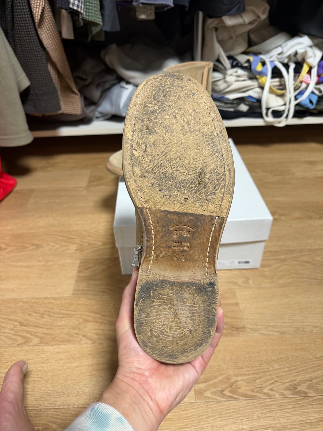 그라더스 부츠 01 샌드 상품이미지3