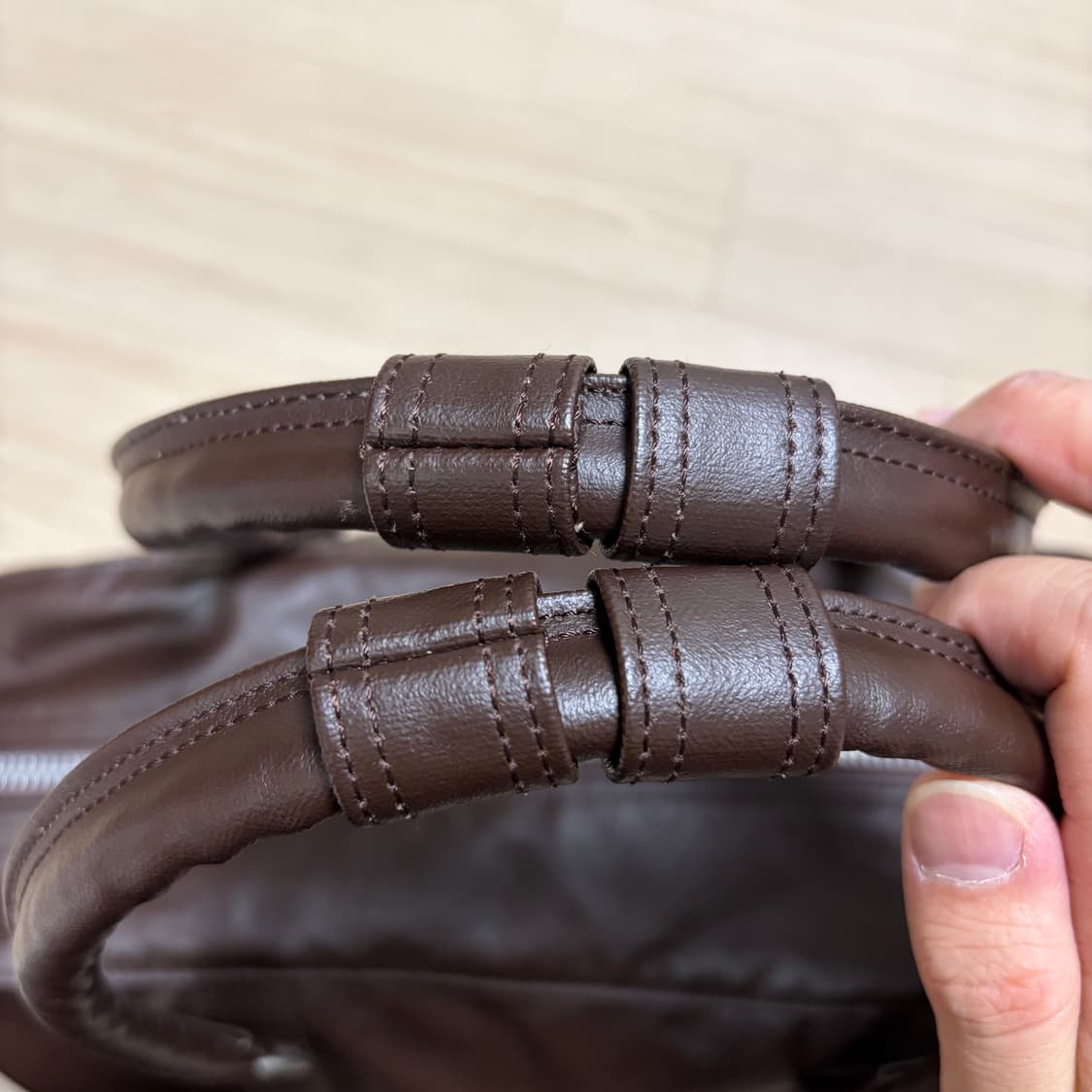 요시다포터 porter 프리스타일 보스턴백 브라운 (미사용에 가까움) 상품이미지6