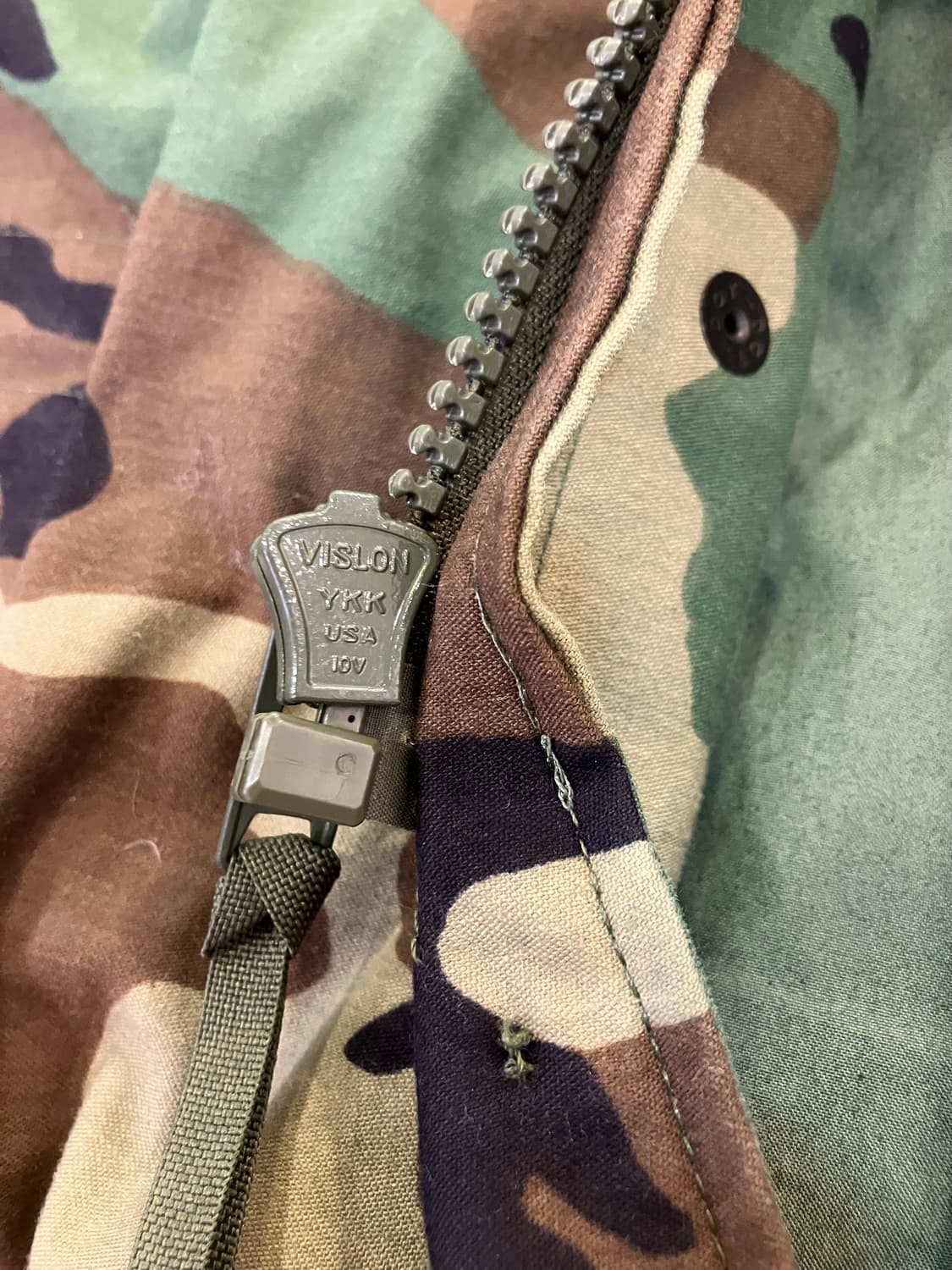 미군 M65 우드랜드 필드자켓 L 상품이미지8