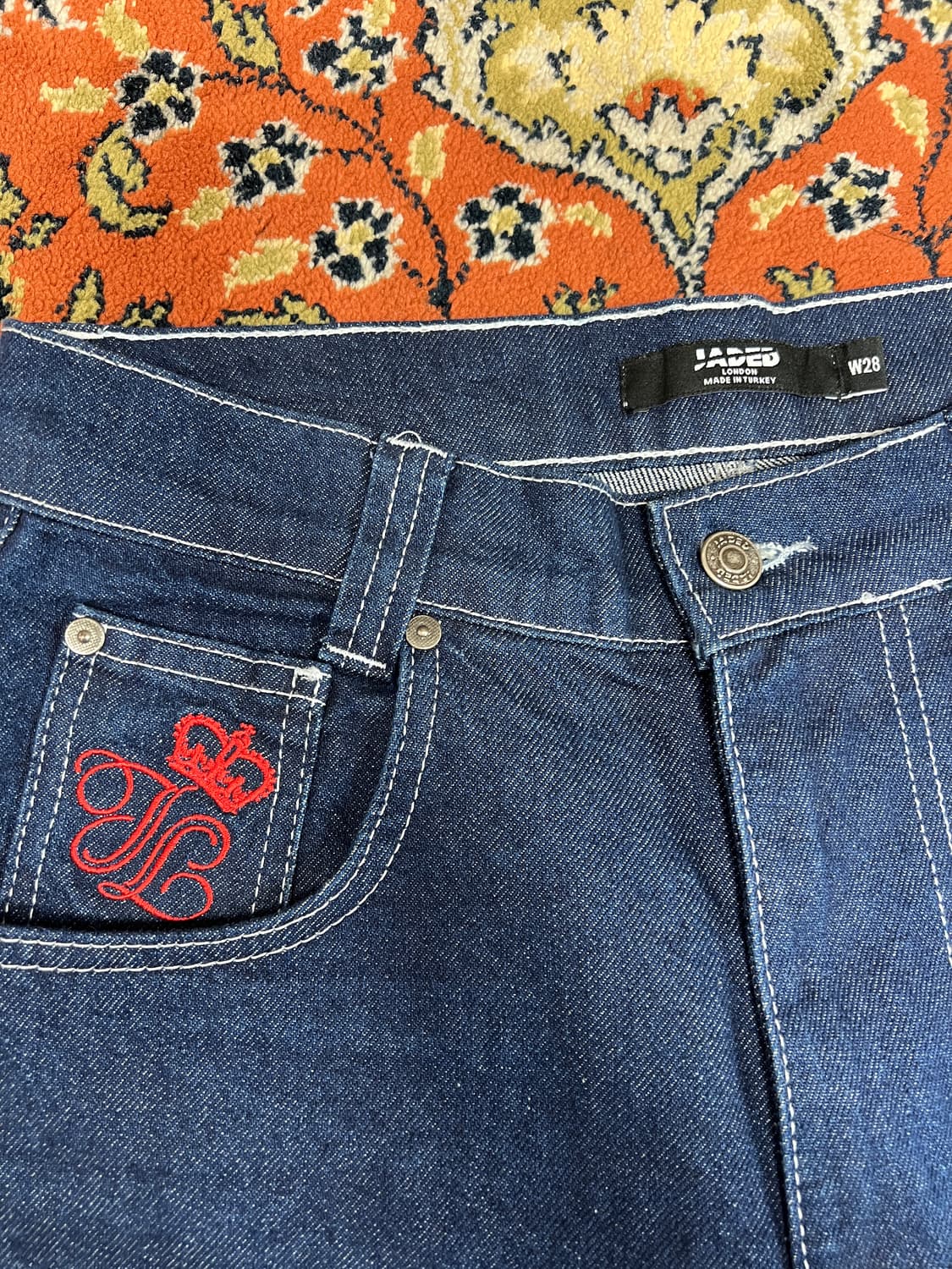 [28] 제이디드 런던 Colossus 와이드 데님팬츠 상품이미지5