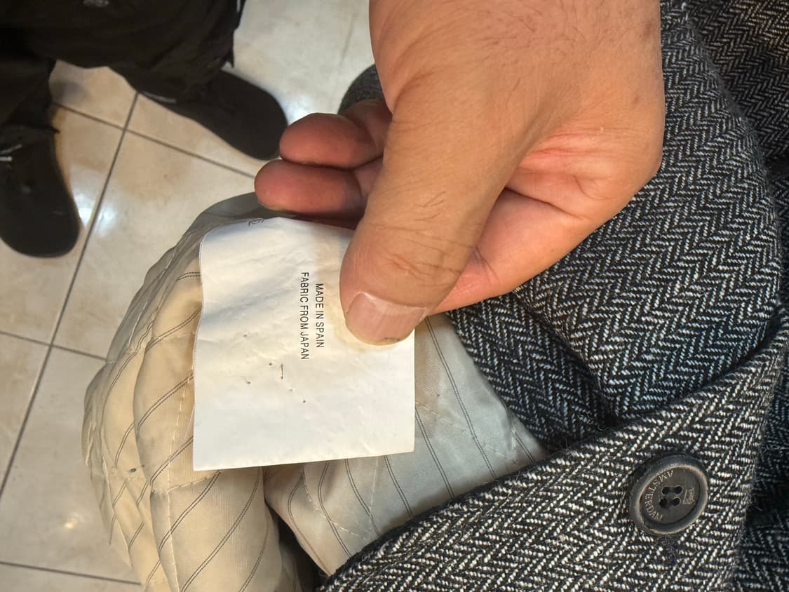 100 정품 아스페시 빈티지 해링본자켓 팝니다 상품이미지6