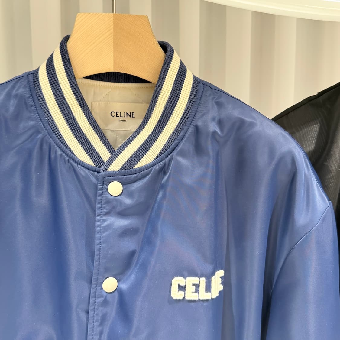 (A+/50) / 셀린느 루즈 테디 봄버 블루종 자켓 네이비 상품이미지4