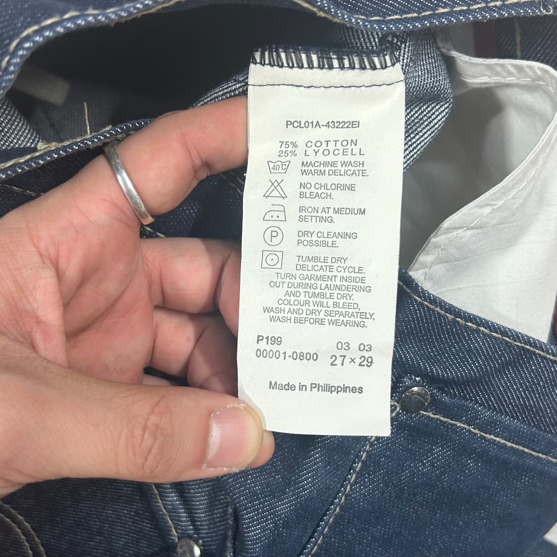 27inch) 리바이스 엔지니어드 데님 청바지 상품이미지8