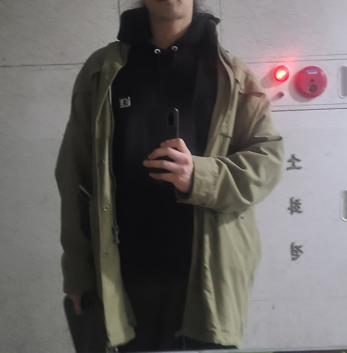 솔리드옴므 검정 후드 48사이즈 상품이미지7