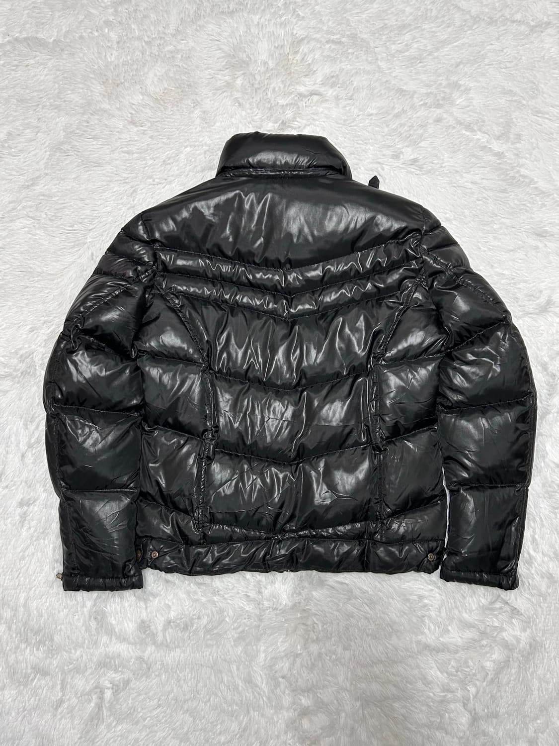 y2k buckle detailed glossy duck down 상품이미지5