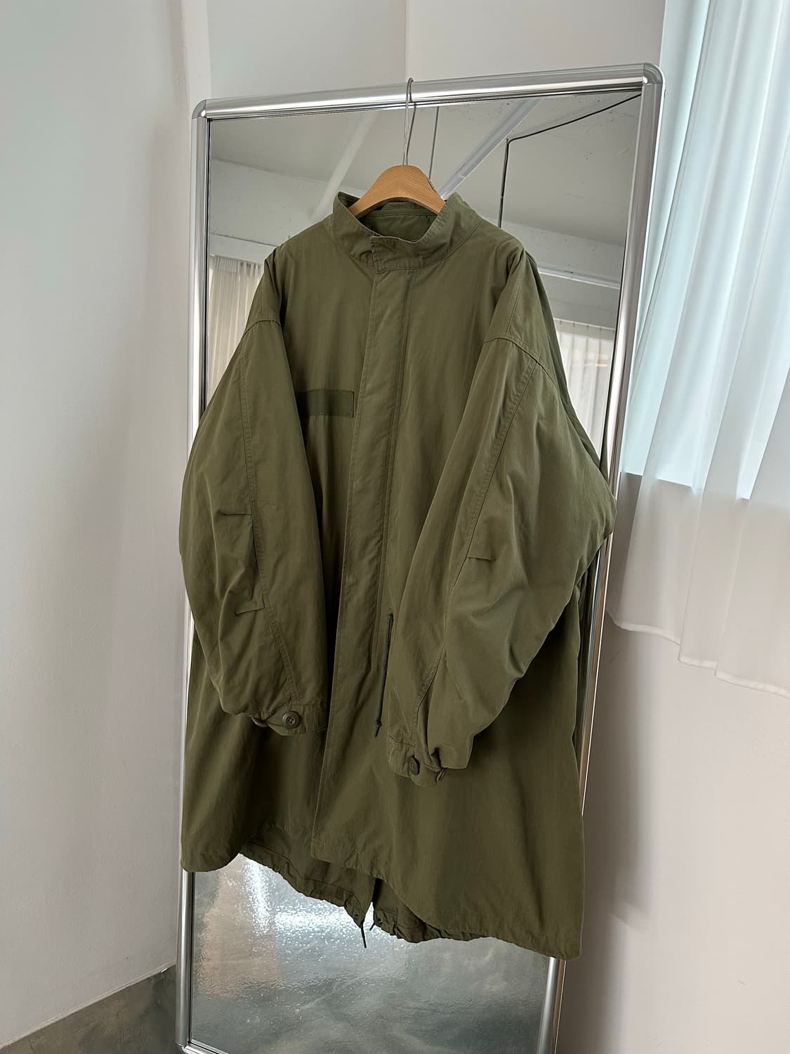 빔즈 M-65 개파카 피쉬테일 야상 모즈코트 라이너 내피 퀼팅 자켓 상품이미지1