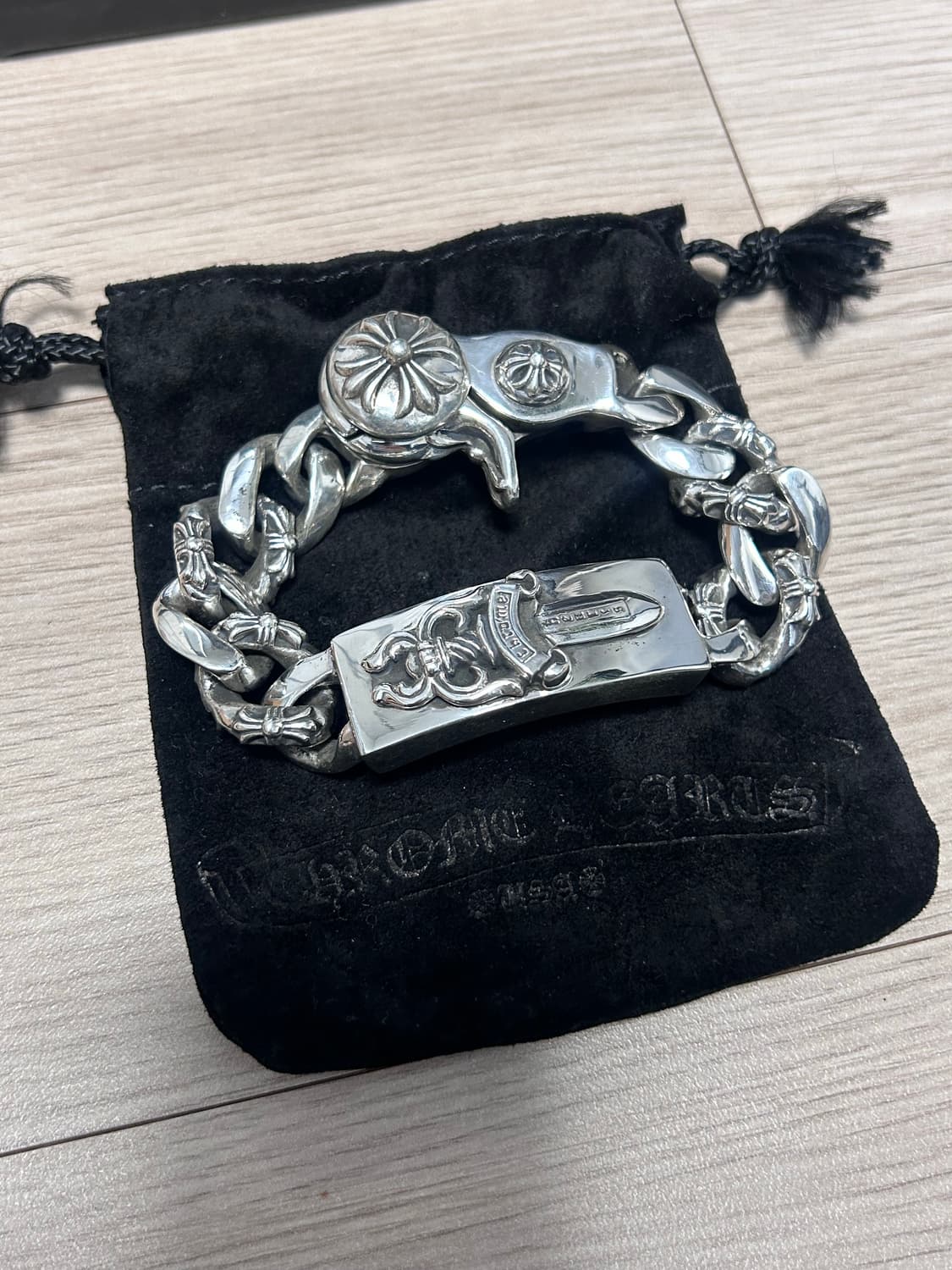 [8링크] 크롬하츠 대거ID 펜시 클립 팔찌 상품이미지2