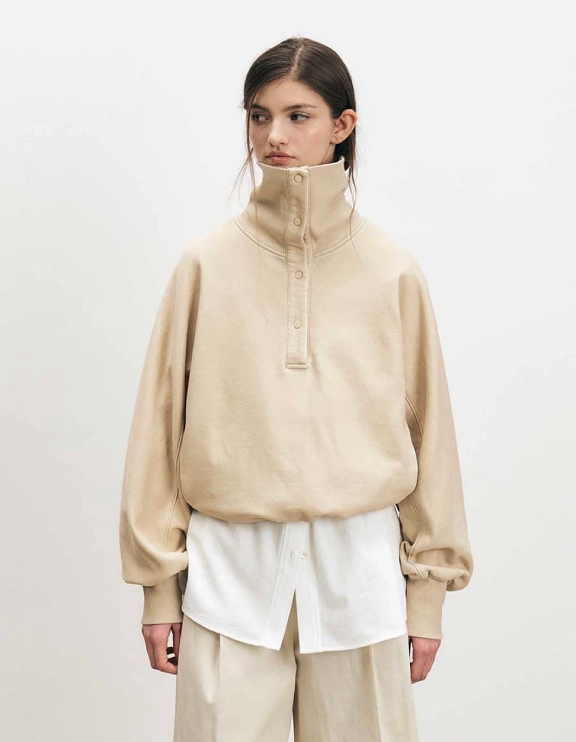 모한 하이넥 스웻맨투맨 m사이즈 상품이미지1