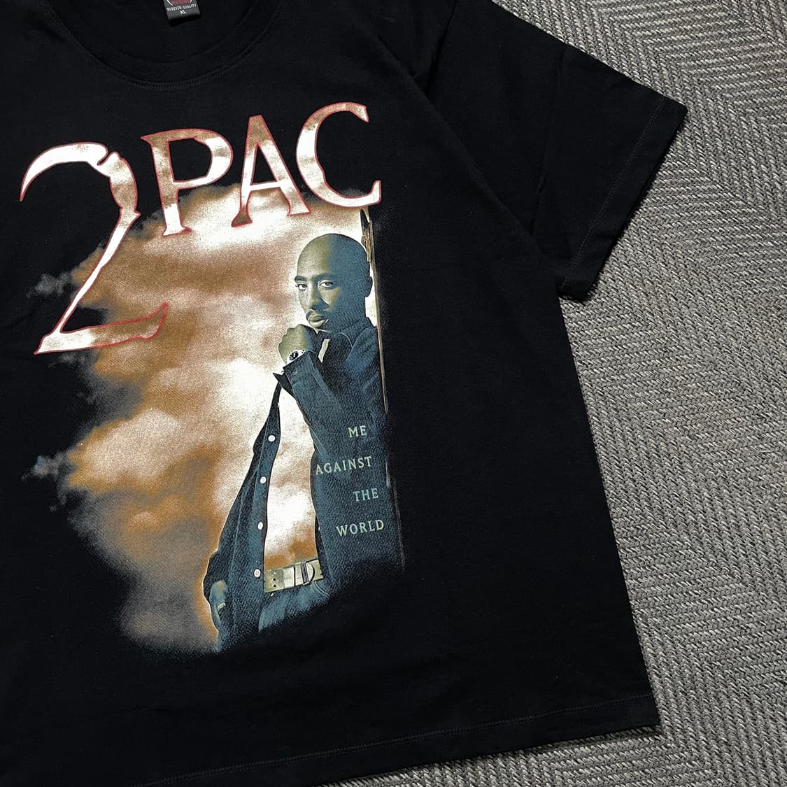 빈티지 투팍 힙합 프린팅 티셔츠o 4942 상품이미지2