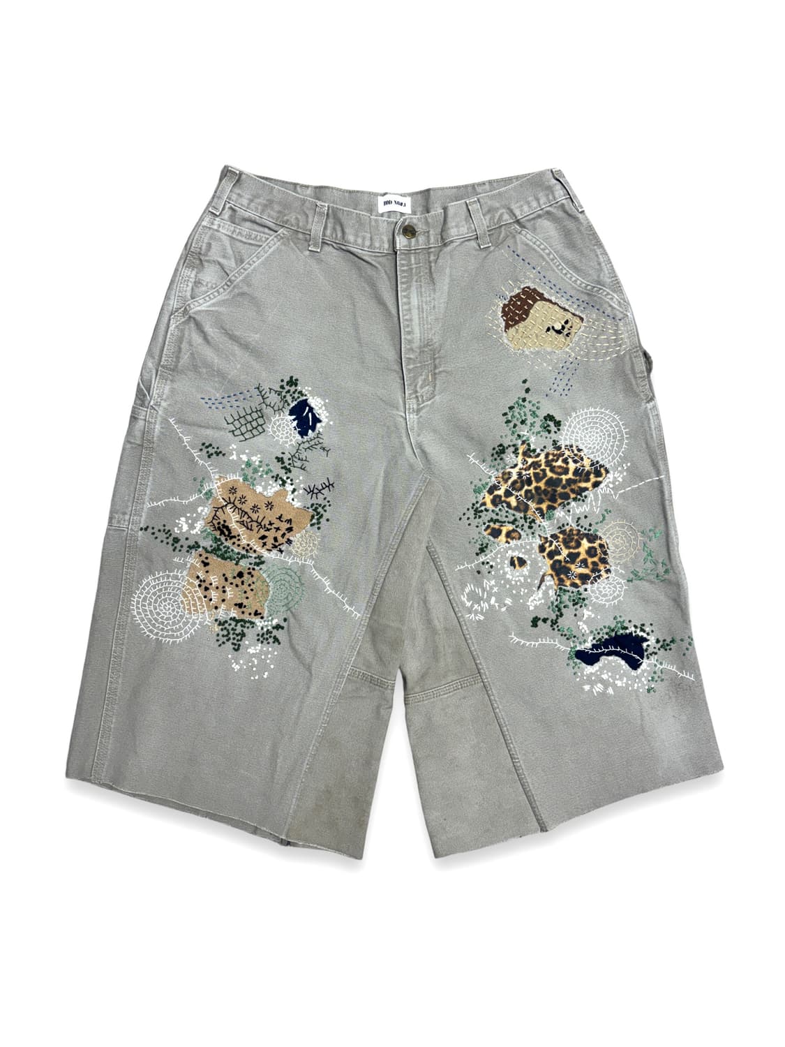 Carhartt Boro Sashiko Distressed Shorts 상품이미지1