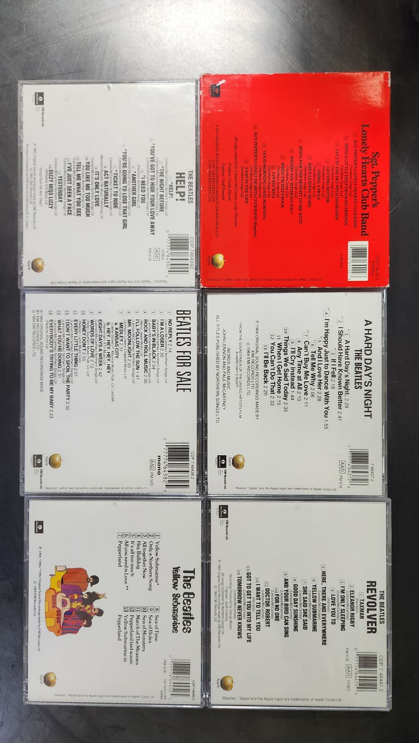 비틀즈 CD 6종 (Help/Revolver 등) 상품이미지2